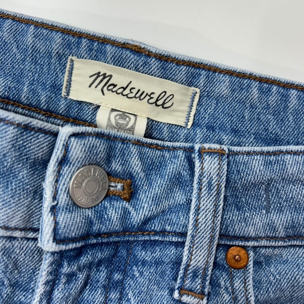 Madewell Curvy Perfect Vintage Wide Leg Crop Jeans Women's 29 - Picture 2 of 12